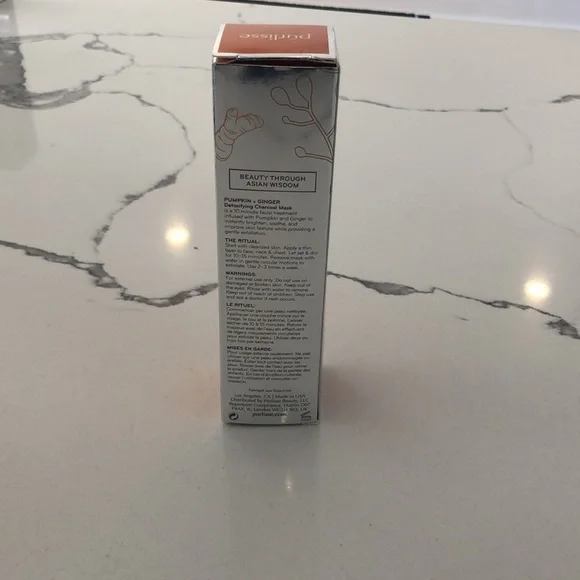 NIB Pūrlisse Pumpkin + Ginger Detoxifying Charcoal Mask - Picture 6 of 9